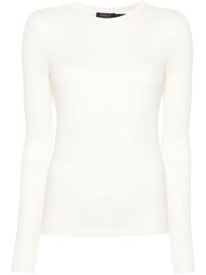 Polo Ralph Lauren pull en maille nervurée - Tons neutres