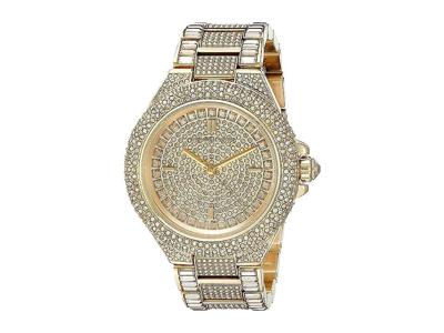 Michael Kors Dames Camille Crystal goudkleurig roestvrij stalen horloge MK5720