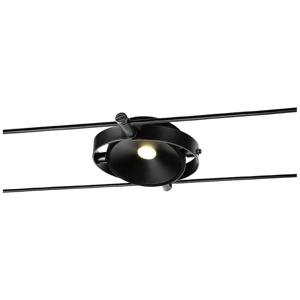 SLV DURNO 12V-kabelsysteem lamp LED vast ingebouwd LED Zwart