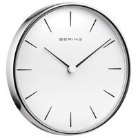 Bering Wandklok 162mm Silver 90162-04R - thumbnail