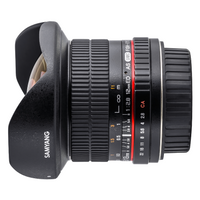 Samyang 12mm f/2.8 ED AS NCS fisheye MFT-mount objectief