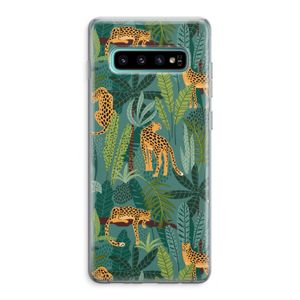 Luipaard 2: Samsung Galaxy S10 Plus Transparant Hoesje