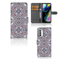 Motorola Moto G52 | Moto G82 Bookcase Flower Tiles