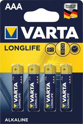 VARTA Longlife micro 4-pack blister aaa