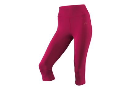 CRIVIT Dames capri sportlegging (Rood, M (40/42))