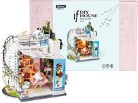 Robotime Dora's Loft met LED licht Knutselen Miniatuur bouwpakket