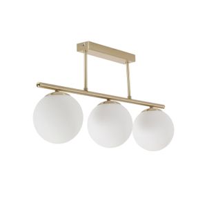 Kave Home Plafondlamp Mahala 3-lamps - Goud