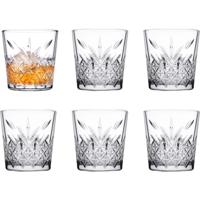 Pasabahce Whisky tumbler glazen - 12x - Timeless serie - transparant - 340 ml