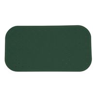 Douche/bad anti-slip mat badkamer - rubber - groen - 36 x 97 cm - rechthoek - XXL-size