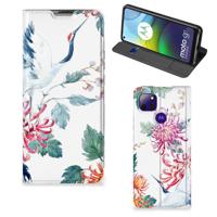 Motorola Moto G9 Power | Hoesje maken | Bird Flowers