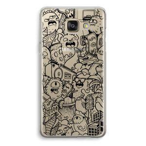 Vexx Black City : Samsung Galaxy A5 (2016) Transparant Hoesje