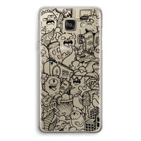 Vexx Black City : Samsung Galaxy A5 (2016) Transparant Hoesje