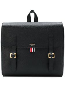 Thom Browne sac à dos à boucles - Noir