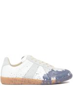 Maison Margiela baskets Replica Paint en cuir - Blanc