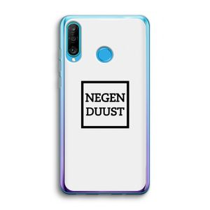 Negenduust vierkant: Huawei P30 Lite Transparant Hoesje