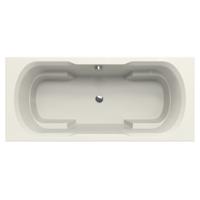 Ligbad Xenz Ibiza | Inbouw | 180x80 cm | Incl.Badafvoer | Met overloop | Pergamon