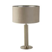 Searchlight Gouden tafellamp London met crème kap EU65721TA