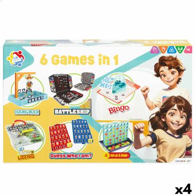 Bordspel Colorbaby (4 Stuks)