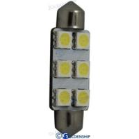 Bombilla led festoon GS10527 - BOMBILLA FESTON 6LED1,3W 10/30V (2