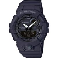 Casio GBA-800-1AER Horloge Kwarts (l x b x h) 54.1 x 48.6 x 15.5 mm Zwart Materiaal (behuizing): Hars Materiaal (armband): Hars - thumbnail