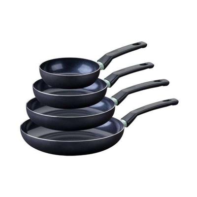 Set van 4 koekenpannen - FACKELMANN - Brandao - Keramische antiaanbaklaag - 16, 20, 24 en 28 cm
