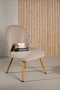 Nohr Fauteuil Austina Lederlook - Beige