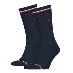 Tommy Hilfiger Men Iconic Sock Dark Navy 2-Pack-47/49