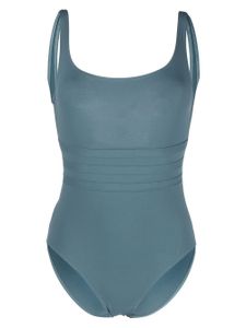 ERES maillot de bain Asia à col v au dos - Bleu