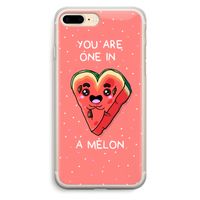 One In A Melon: iPhone 7 Plus Transparant Hoesje