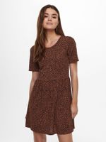 JDY jurk JDYKIRKBY met all over print rood - thumbnail