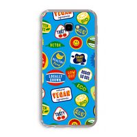 Fruitsticker: Samsung Galaxy J4 Plus Transparant Hoesje