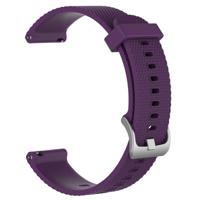 Slimme horloge siliconen polsband horlogeband voor POLAR Vantage M 22cm (paars)