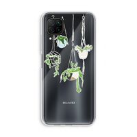 Hang In There: Huawei P40 Lite Transparant Hoesje