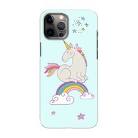 Regenboog eenhoorn: Volledig geprint iPhone 12 Pro Max Hoesje
