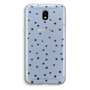 Kleine kattenkopjes: Samsung Galaxy J5 (2017) Transparant Hoesje