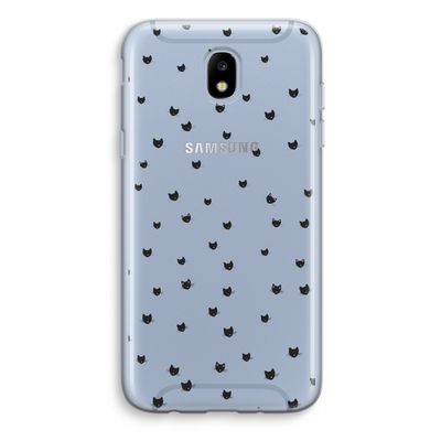 Kleine kattenkopjes: Samsung Galaxy J5 (2017) Transparant Hoesje