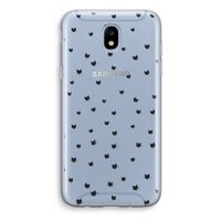 Kleine kattenkopjes: Samsung Galaxy J5 (2017) Transparant Hoesje