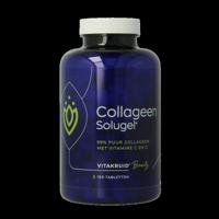 Collageen solugel tabletten met vitamine C en D 150 Tabletten