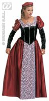Middeleeuwse Kasteelvrouw kostuum - thumbnail