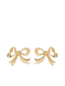 Nina Ricci boucles d'oreilles Bow à fini poli