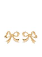 Nina Ricci boucles d'oreilles Bow à fini poli