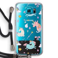 Fantasiewereld: Samsung Galaxy S6 Transparant Hoesje met koord