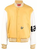 424 veste bomber à détail de logo - Jaune