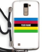 WK Wielrennen: LG K10 (2016) Transparant Hoesje met koord
