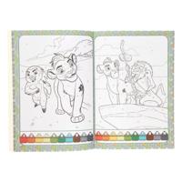 Boek Specials Nederland BV Kleuren op nummer - lion king
