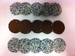 Geboorte Flikken Blauw /- 65 Stuks 1 Kilo