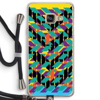 Skew Bee 1: Samsung Galaxy A3 (2016) Transparant Hoesje met koord