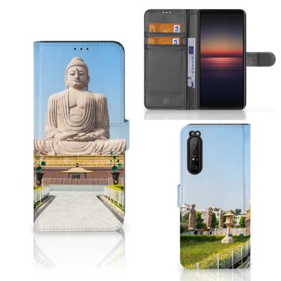 Sony Xperia 1 II | Flip Cover | Boeddha | Portemonnee hoesje