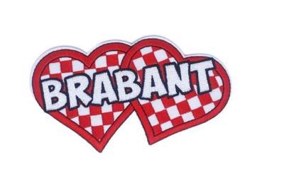 Embleem 2 hartjes Brabant
