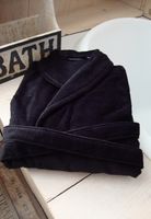 Badjas Royal Black / heren badjas - dames badjas - XXL